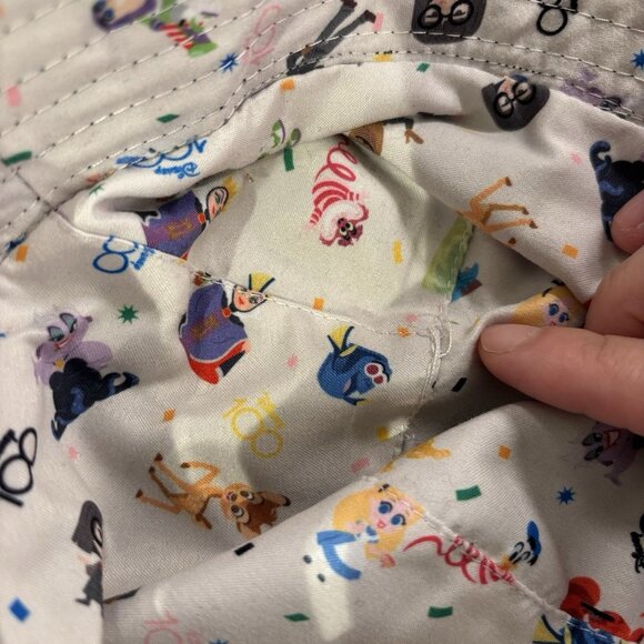 Box Lunch Disney 100 Years Reversible Bucket Hat ONE SIZE ADULT Resort NWT READ! - Picture 3 of 16